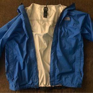 Blue Northface windbreaker